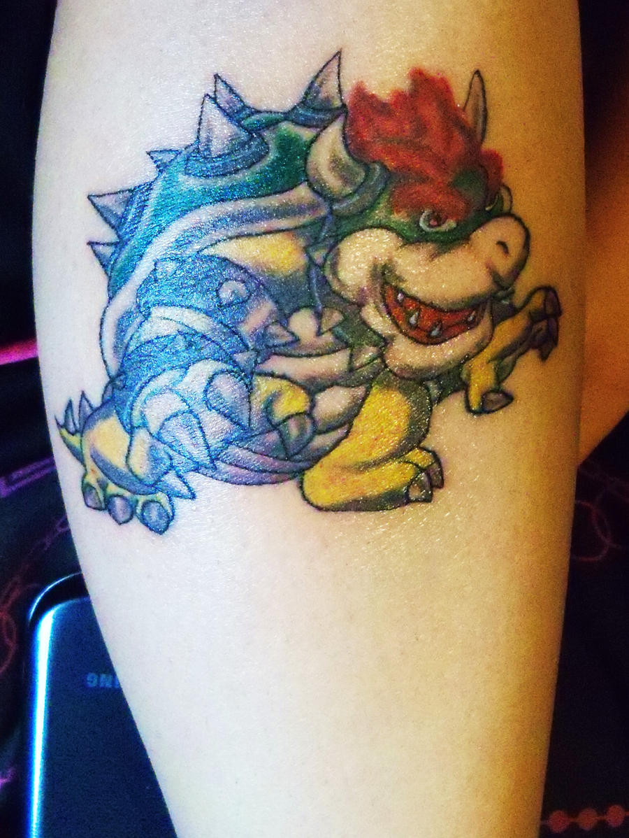Bowser Tattoo By FireInAurora On DeviantArt bowser-tattoo-by-fireinaurora-on-deviantart