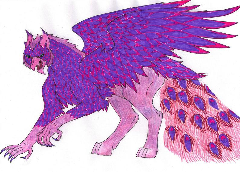 Purple Griffin by Neapsis on DeviantArt