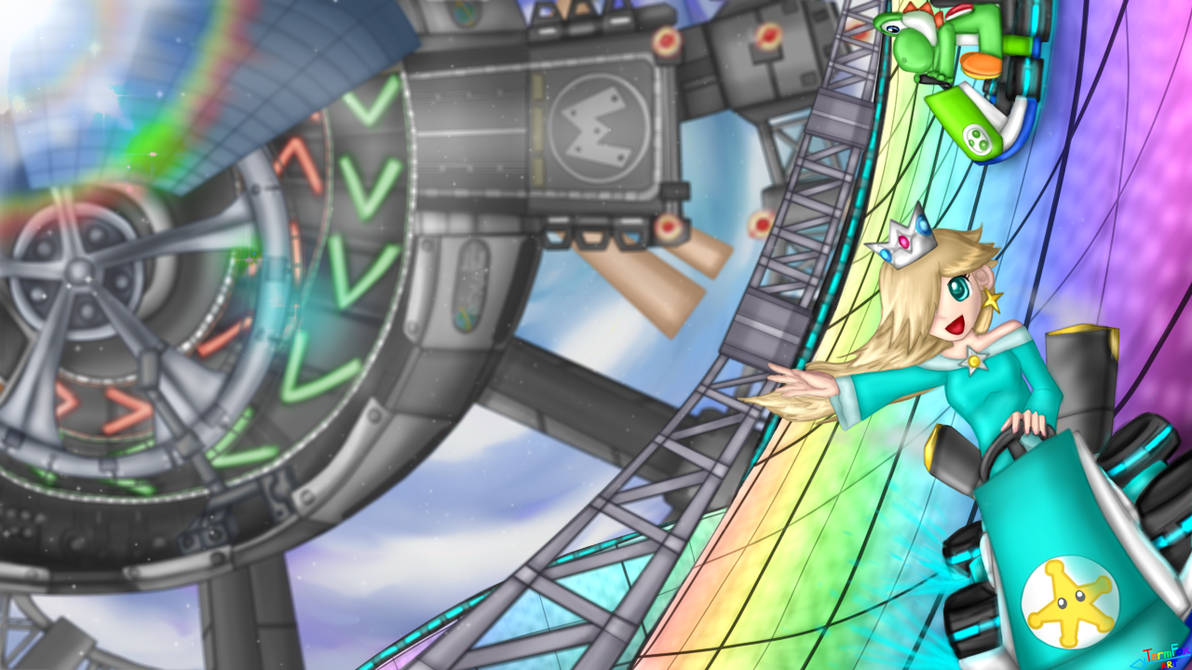 Mario Kart 8 Rainbow Road By Termfox7 On Deviantart Mario Kart 8 Rainbow Road By Termfox7 On Deviantart
