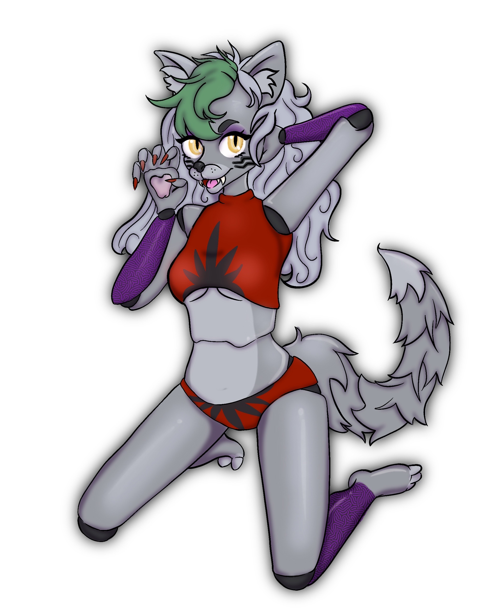 Roxy (FNAF: SB) by LaKyubi06 on DeviantArt