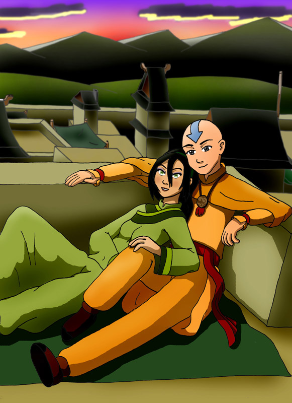 Toph And Aang Atla By Bizmarck On DeviantArt toph-and-aang-atla-by-bizmarck-on-deviantart