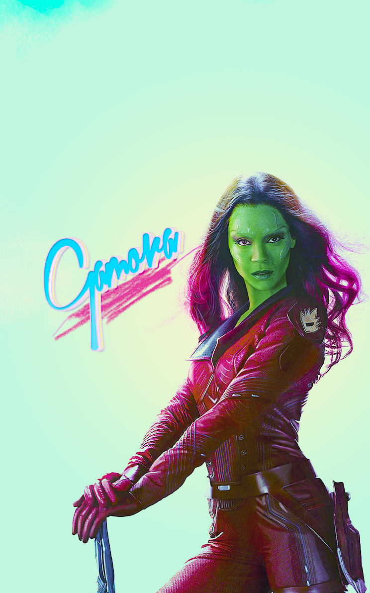 Gamora iphone wallpaper by LynnisaMystery on DeviantArt Gamora iphone wallpaper by LynnisaMystery on DeviantArt