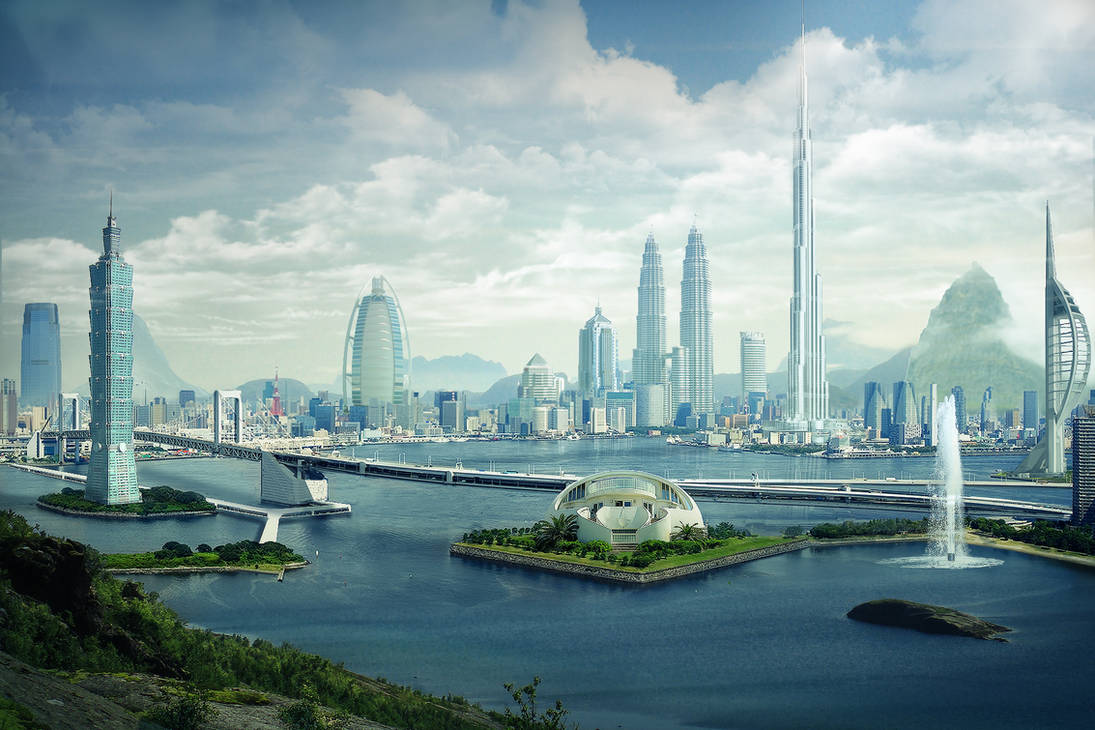 Как узнать как будет выглядеть будущий. Город будущего. Город в будущем. Красивый город будущего. Город в далеком будущем.
