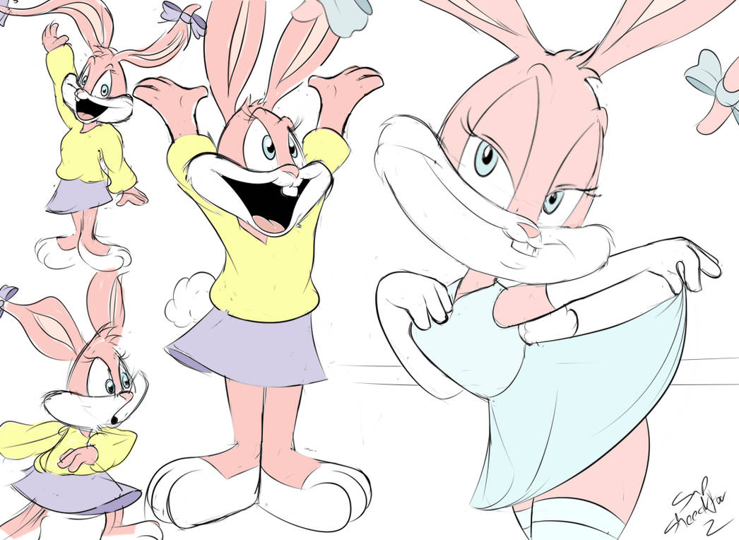 Sketchs Babs Bunny by SergioTXEDitor on DeviantArt