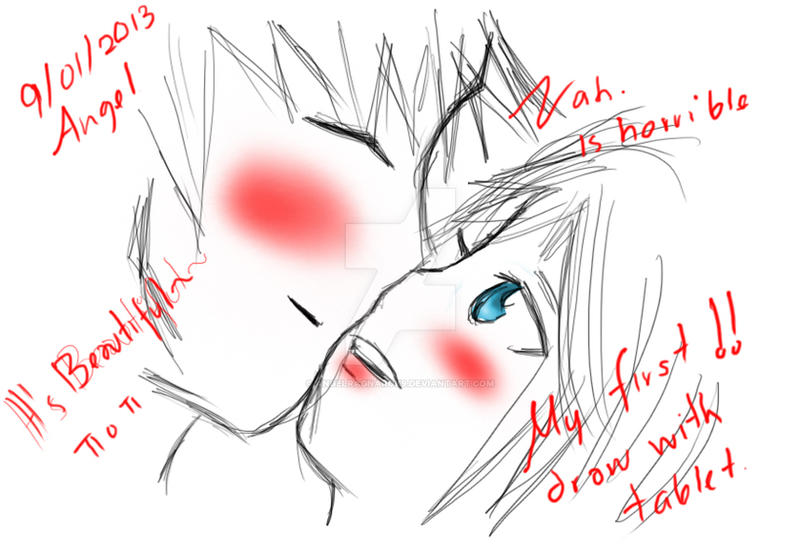 Kiss Deviantart Kiss by angelragnarok9 on DeviantArt