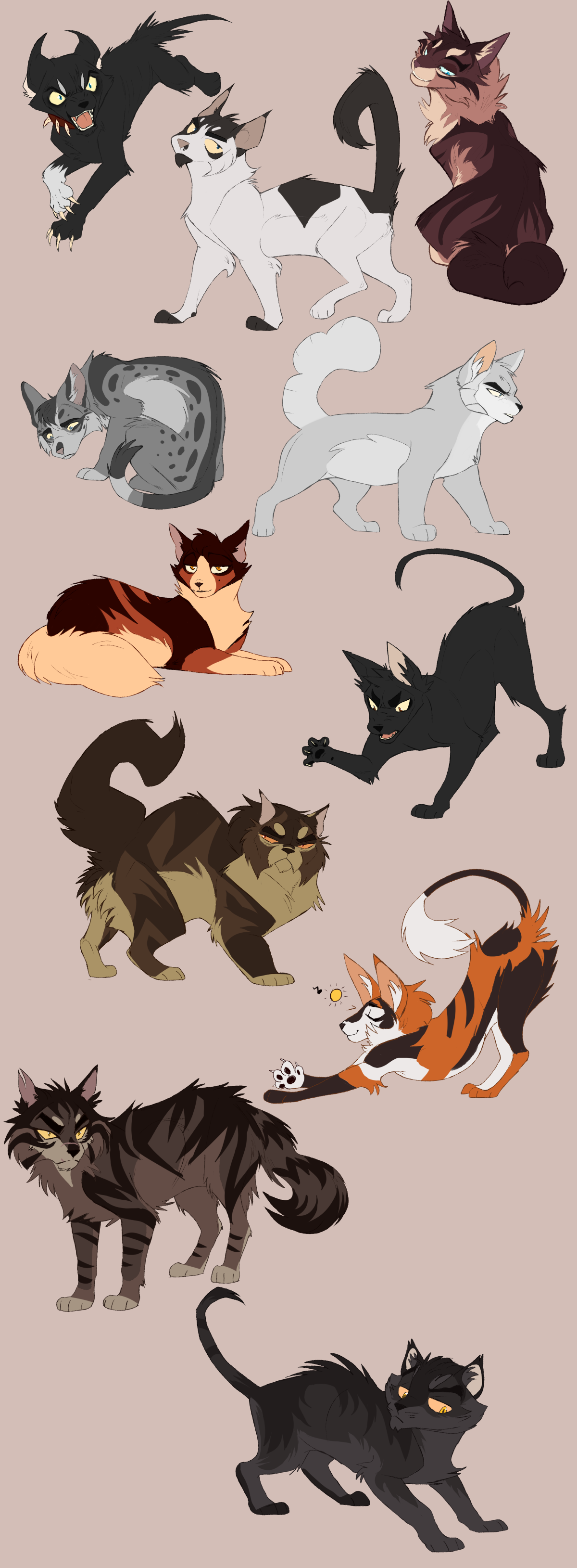 Warrior Cat Antagonists by Crisadence on DeviantArt