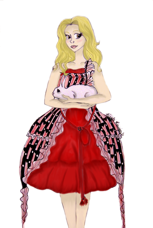 Alice's Um Dress in GIMP