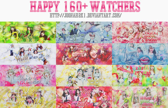 [ Share PSD ] Happy 160 Watchers
