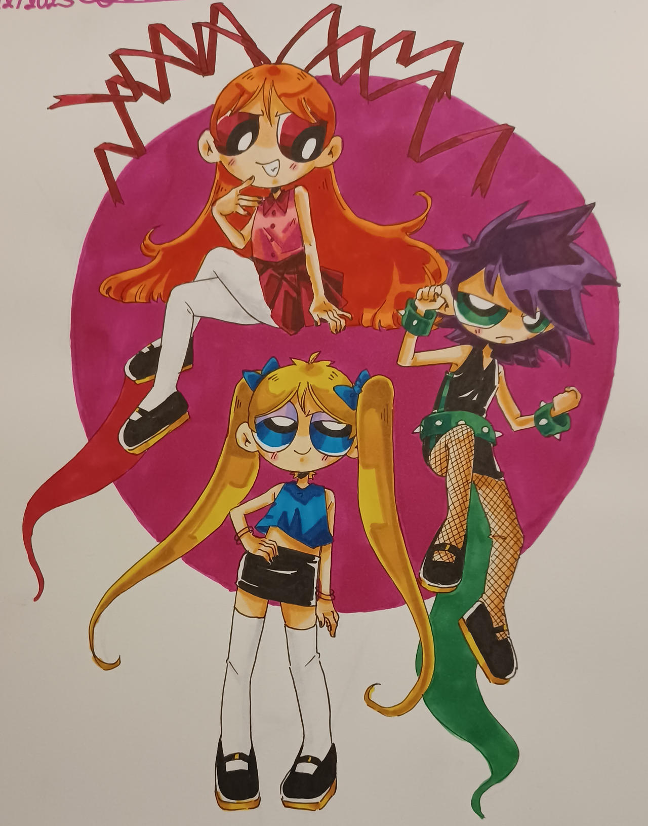The Powerpunk Girls By Laurentoutang On DeviantArt the-powerpunk-girls-by-laurentoutang-on-deviantart