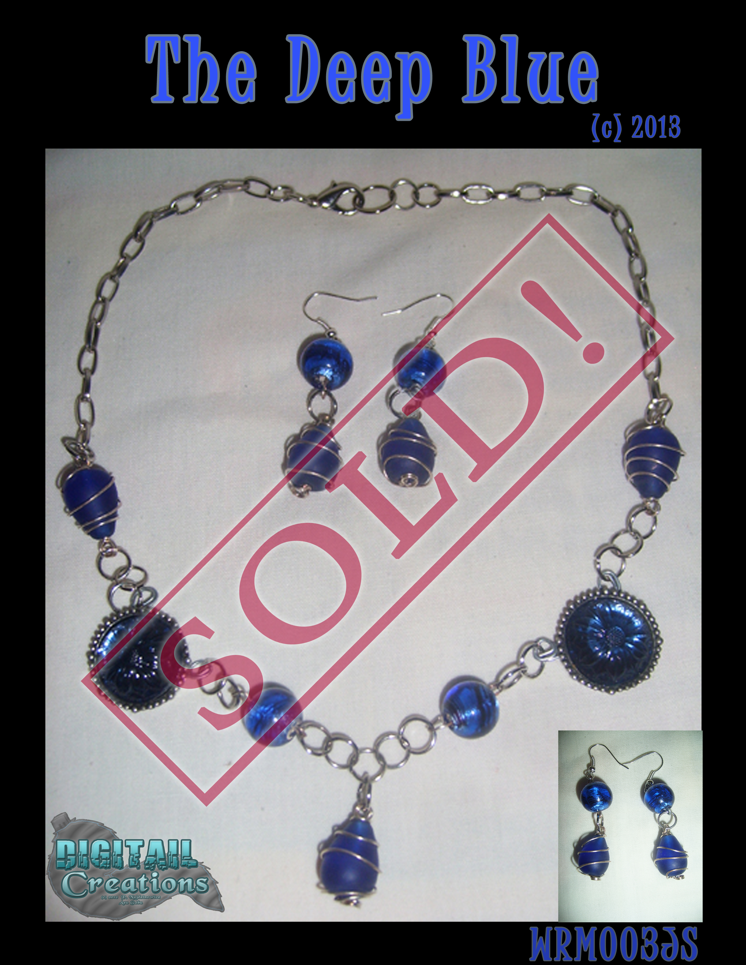 WRM003JS - The Deep Blue-SOLD