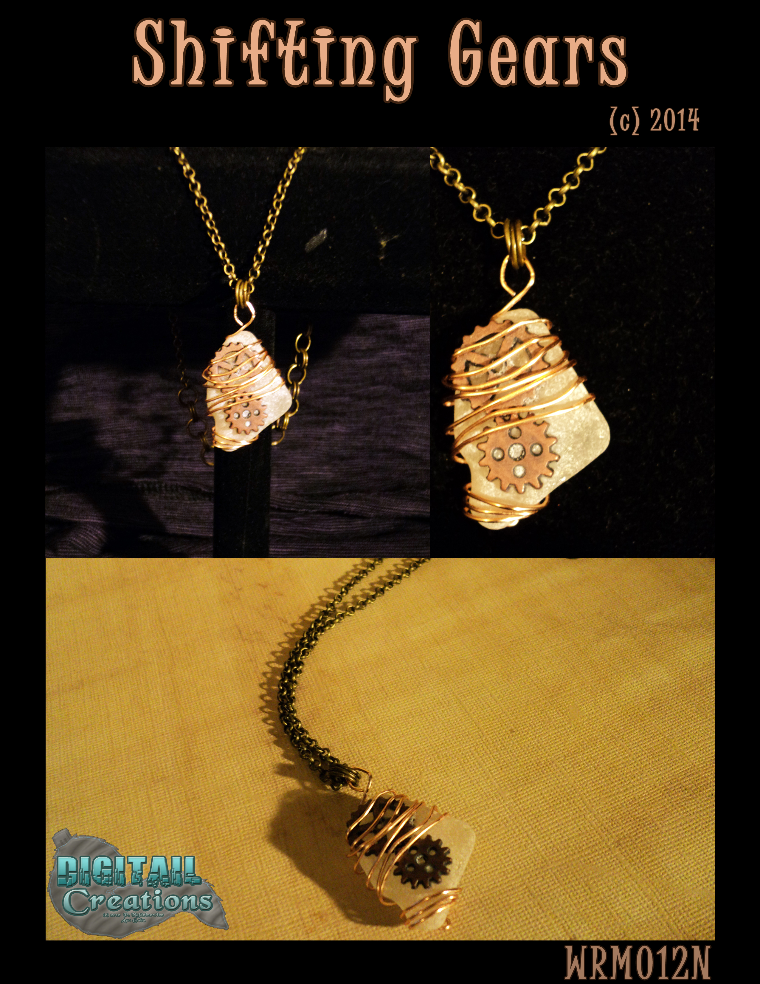 Shifting Gears - Necklace (WRM012N)