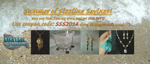 Summer of Sizzling Saving Jun-August Sale 2014