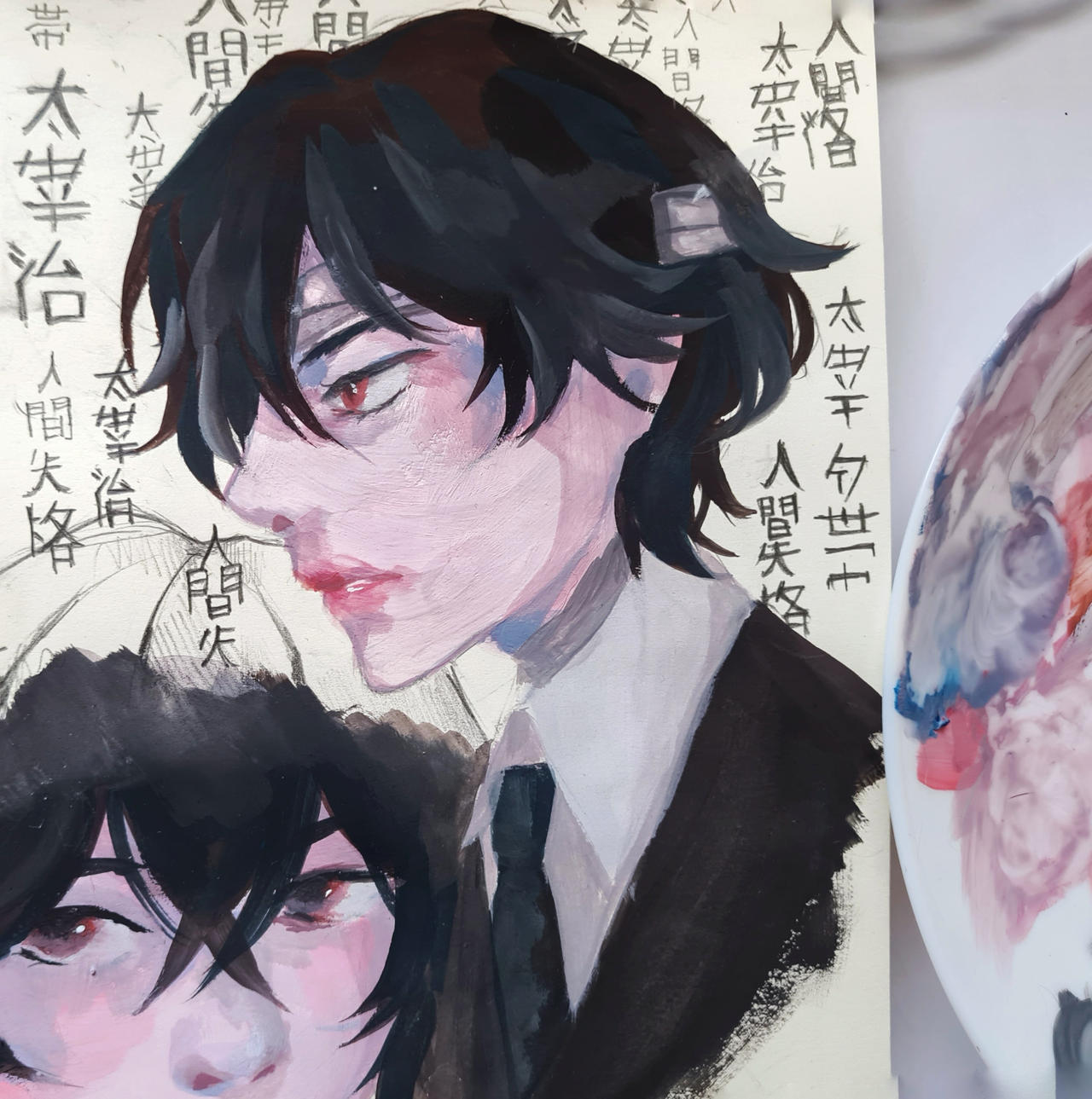Dazai Osamu Bsd By M00njin On DeviantArt dazai-osamu-bsd-by-m00njin-on-deviantart