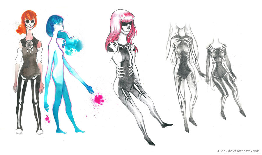 Chara Design Sketches By 3lda On DeviantArt chara-design-sketches-by-3lda-on-deviantart