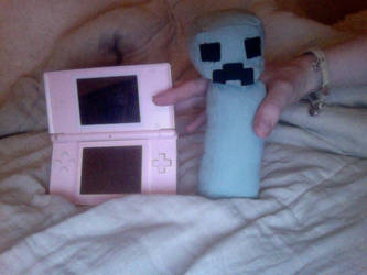 Creeper from Minecraft Plushie W.I.P