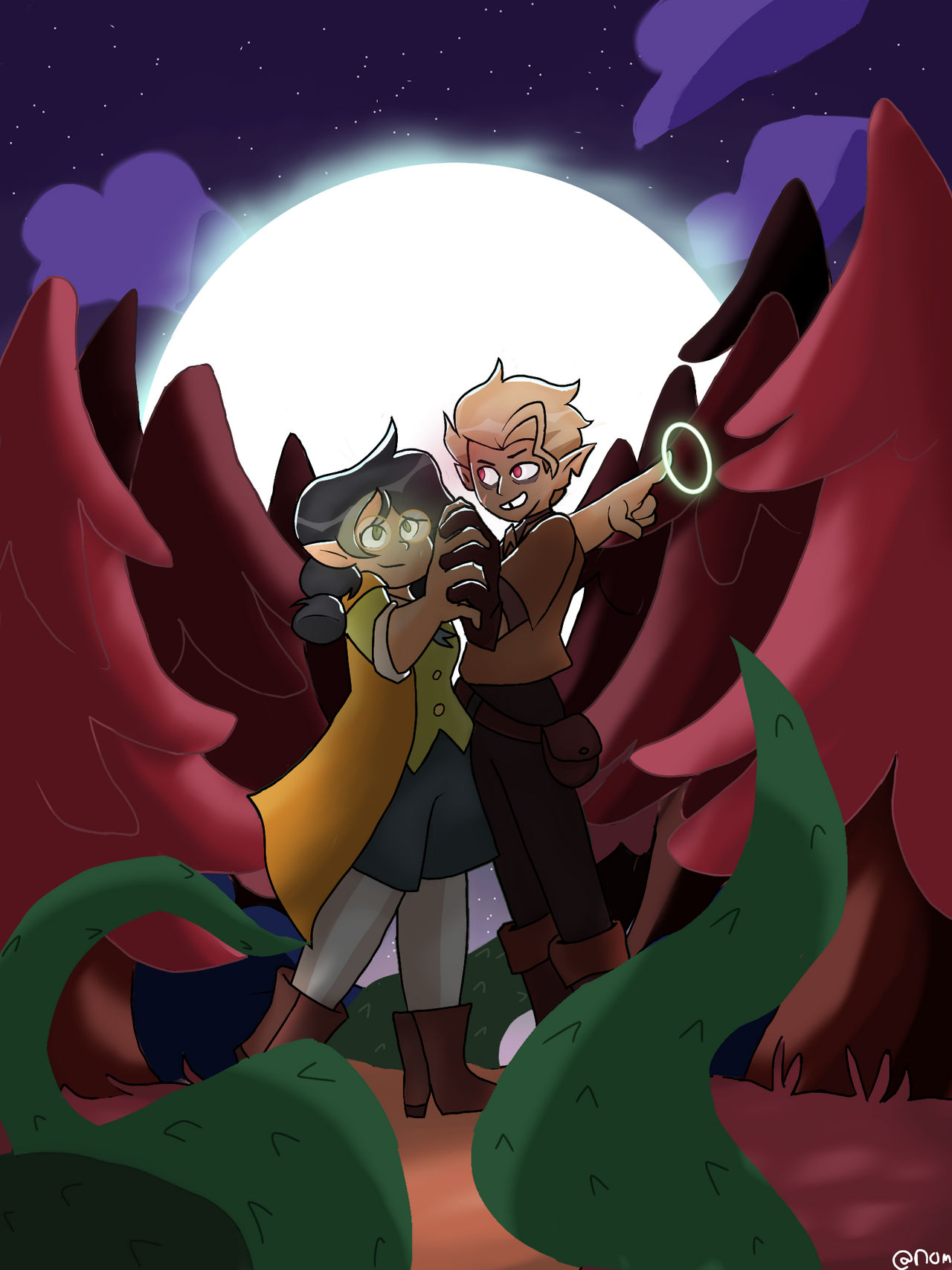 Willow x hunter by uwu209 on DeviantArt