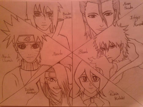 WIP naruto and bleach characters