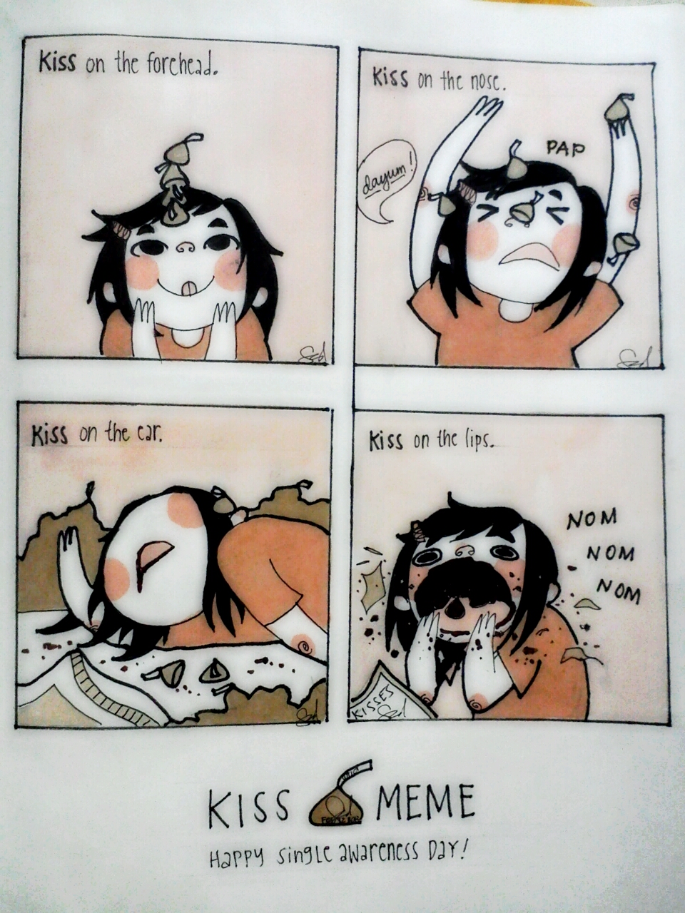 Kiss Meme Happy Single Awareness Day By Thentherewasia On Deviantart Kiss Meme Happy Single Awareness Day By Thentherewasia On Deviantart