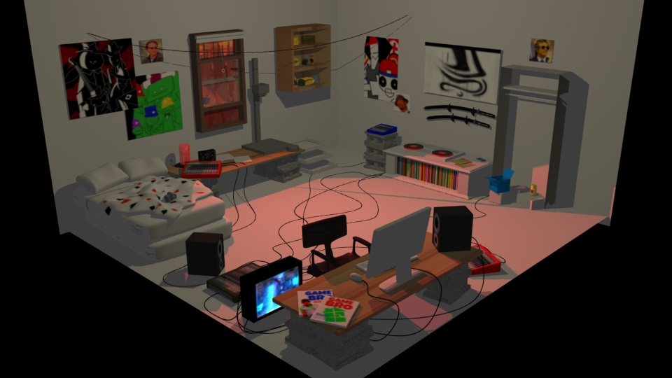 Dave Strider's room (3D MODEL)