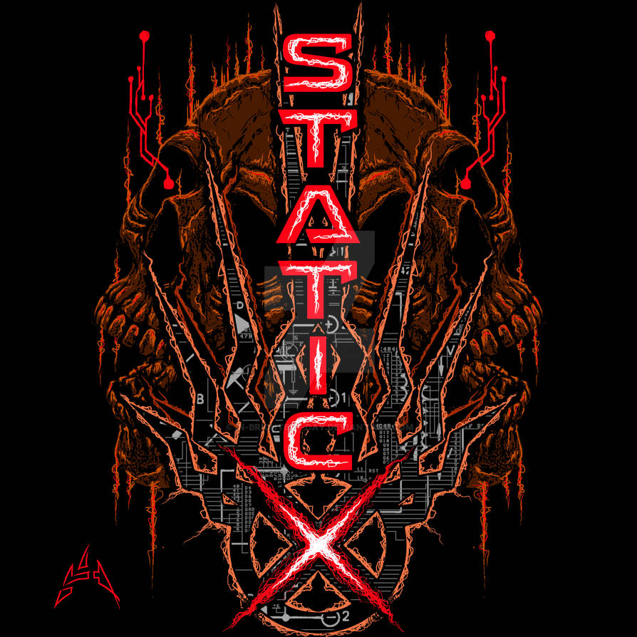Static X Sticker Static X design red by In-Brightest-Day on DeviantArt