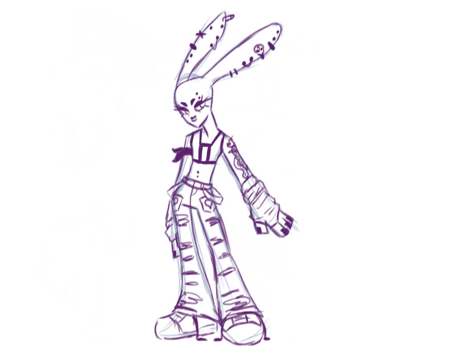 Emo Bunny by PureTrash69 on DeviantArt