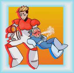 Fireman and iceman