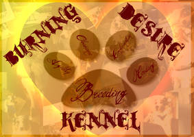 Burning Desire Kennel Logo