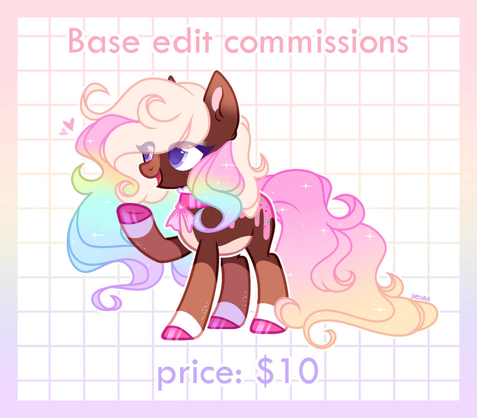 Edit Commissions Post base edit commissions OPEN !! (read desc) by ivichh on DeviantArt