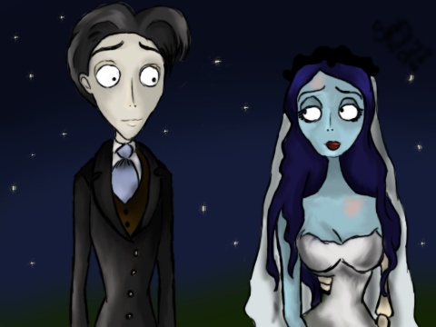 Corpse bride: Emily and Victor by SmellingSharpies on DeviantArt