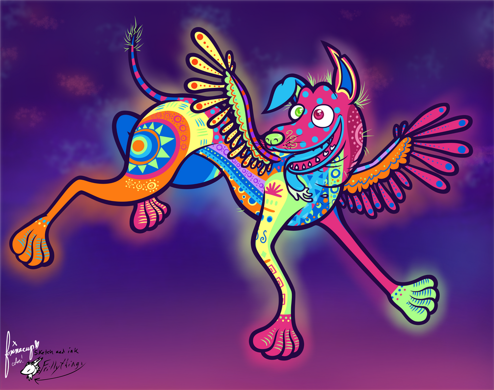 27+ Alebrijes Coco Coloring Pages GillanSaliha