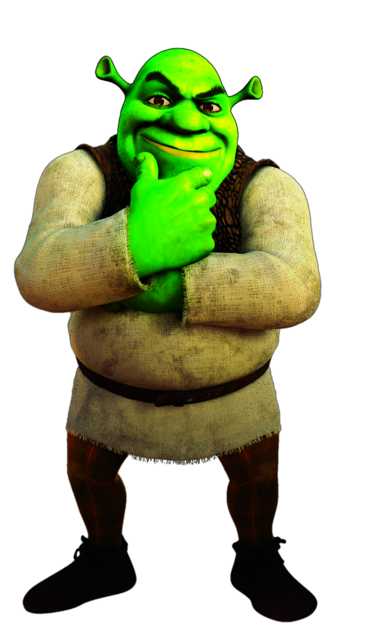 Shrek Shrek Png File Png Bundle Vector Cricut Silhouette -  in 2023
