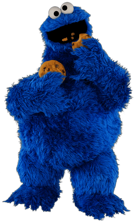 Rare Cookie Monster clipart (Sesame Street) by mcdnalds2016 on DeviantArt