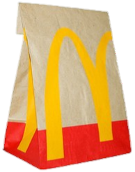 McDonald's Bag PNG 2024 by wcwjunkbox on DeviantArt