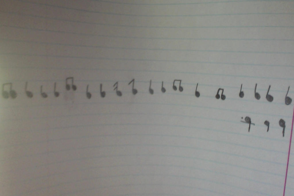 Music Notes by ShadougeSwag8D on DeviantArt