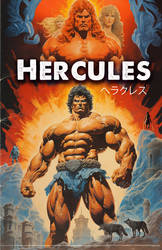 Hercules Vintage Japanese Poster