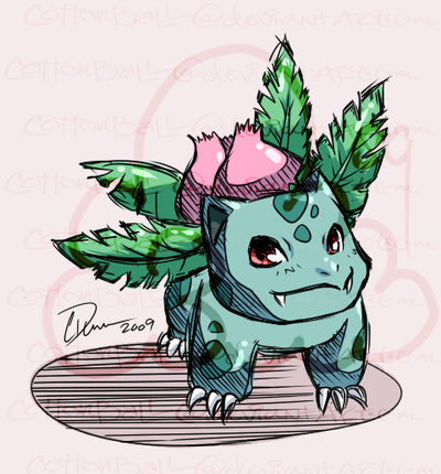 Ivysaur by cottonball