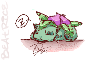 iScribble Ivysaur by cottonball