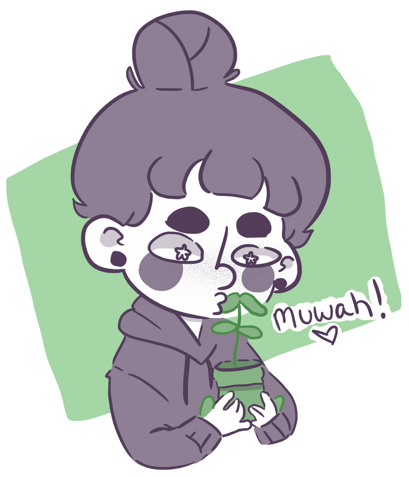 Muwah I love plants! -Muwah!- by Nulmey on DeviantArt