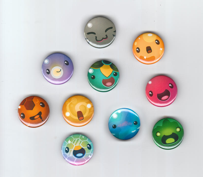 Slime Rancher Buttons
