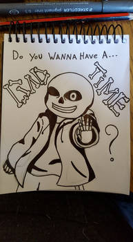 Sans Bad Time (finish)