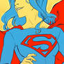 Supergirl illo