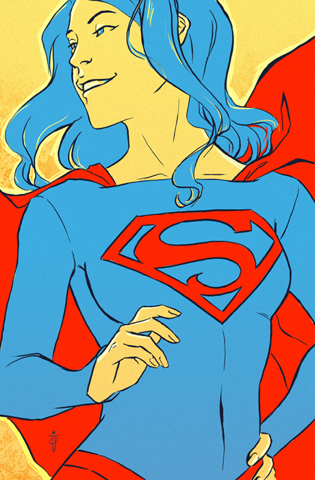 Supergirl illo