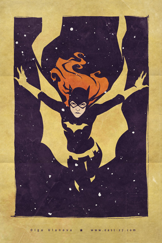 Batgirl a la retro