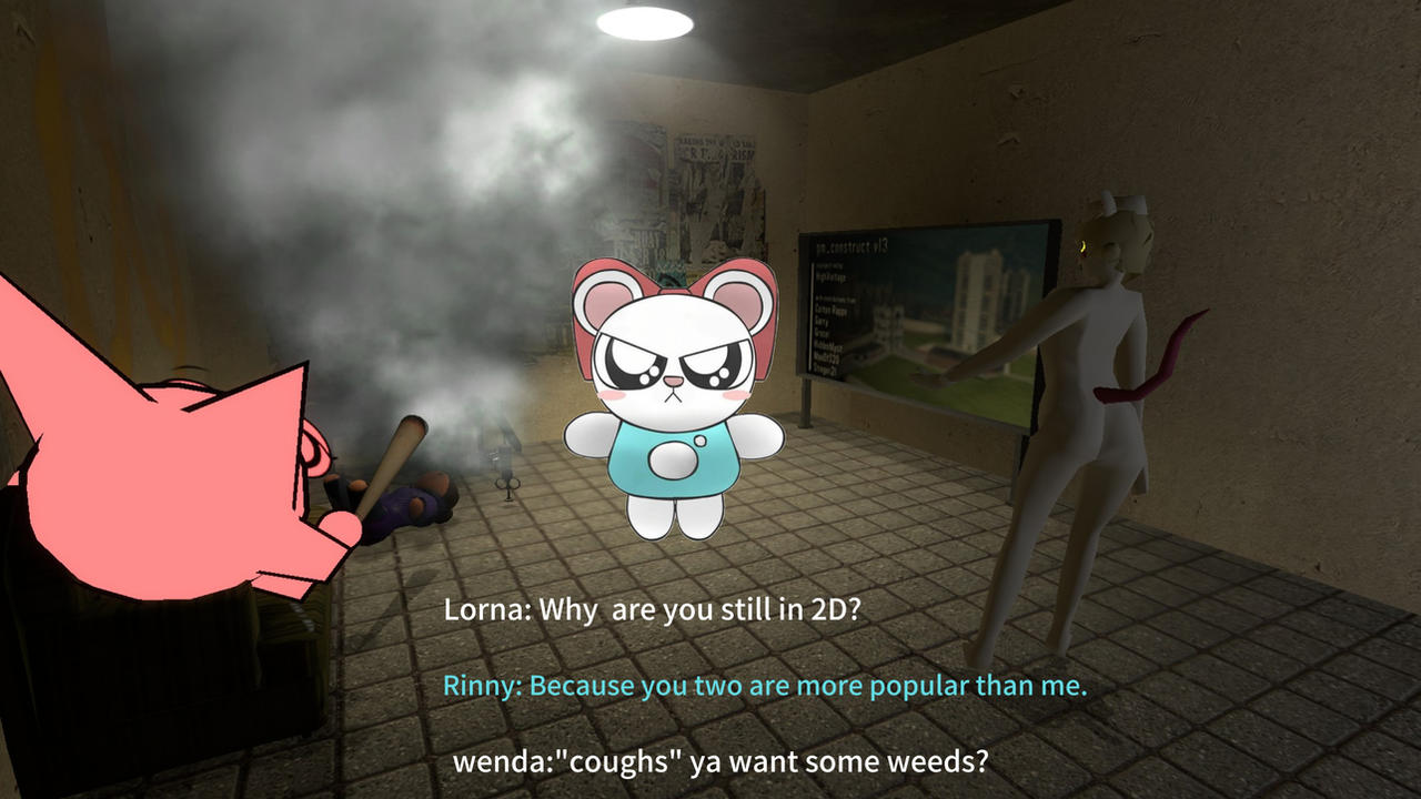 When rinny still doesn't have 3d in garrys mod by spygamnig432 on ...