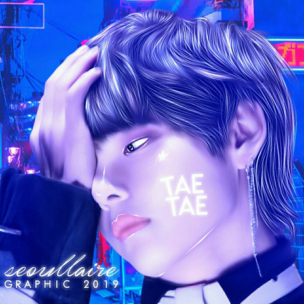 NE ME TOUCHE PAS - starring kim taehyung by artbymerlin on DeviantArt
