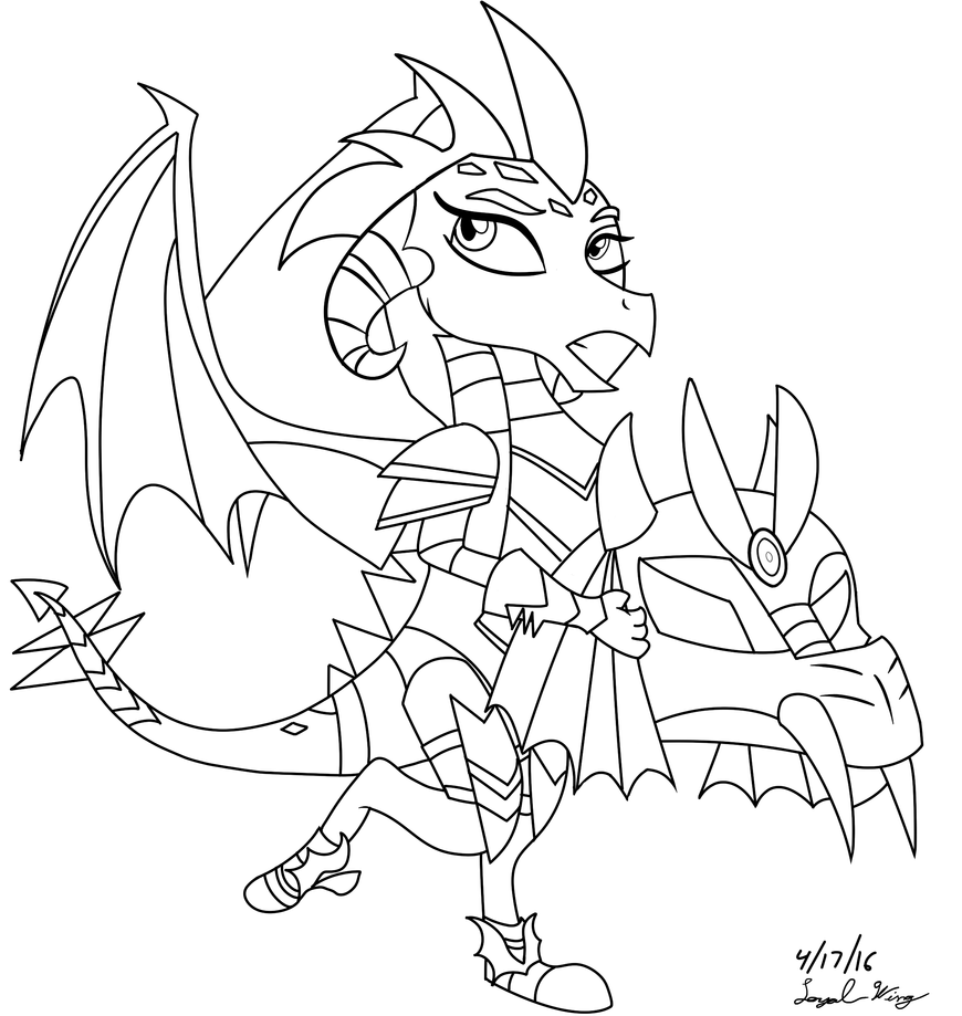 Эмбер дракон раскраска для мальчиков