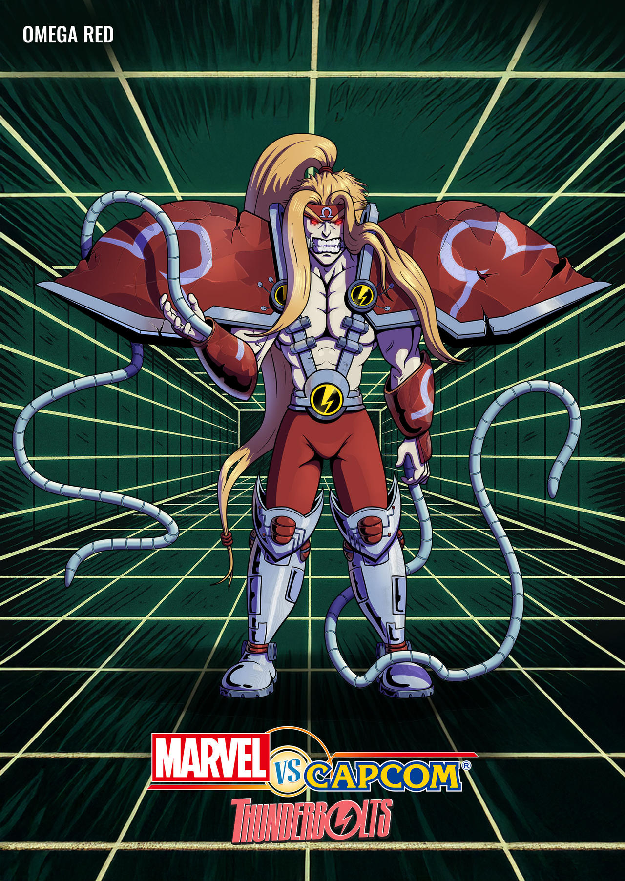 Omega Red Capcom Omega Red - Marvel VS. Capcom Thunderbolts by MatiDraws on DeviantArt