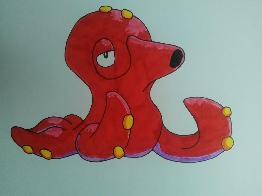 Octilly Pokemon - Octillery by Psykokwak777 on DeviantArt