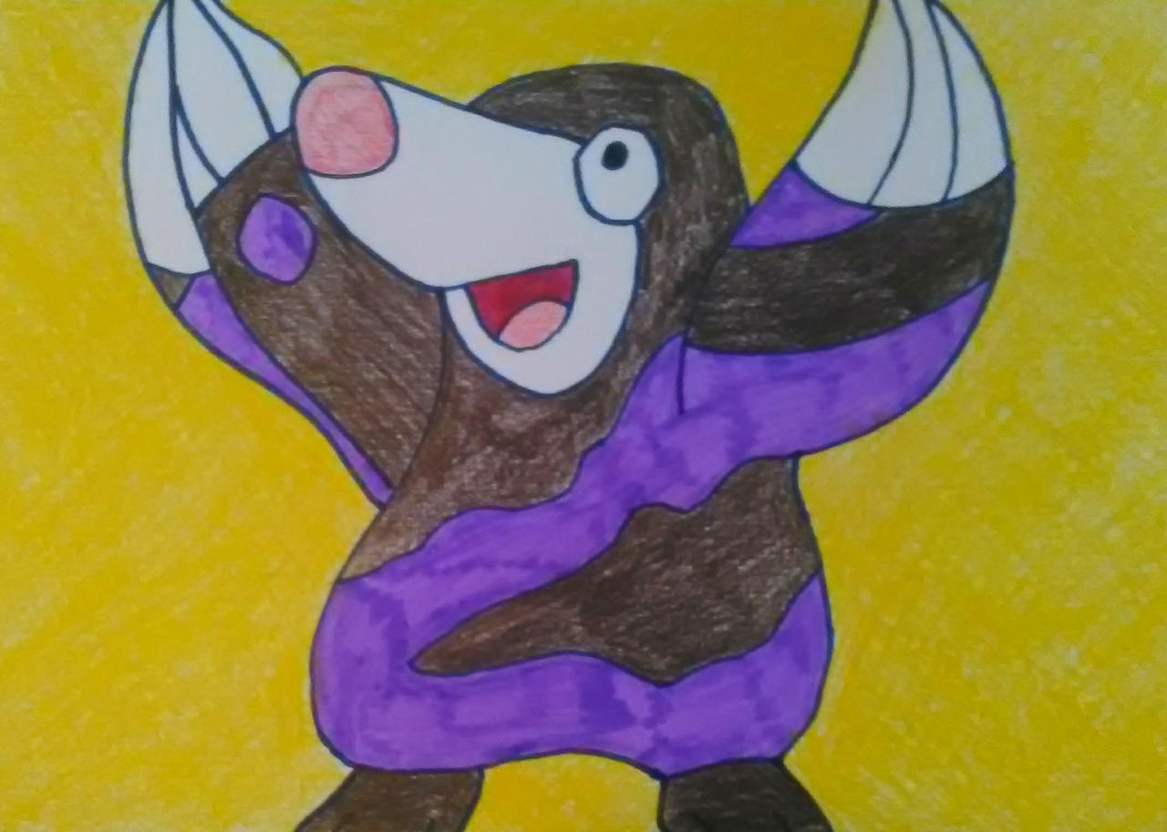 Pokemon Drilbur by Psykokwak777 on DeviantArt