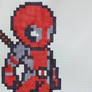 Pixel art Deadpool 